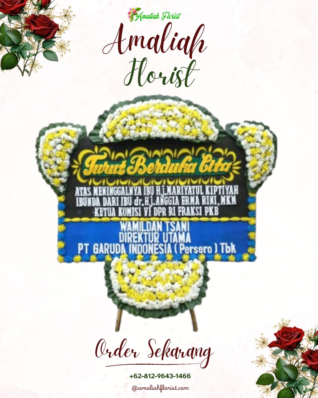 Papan Bunga Duka Banyuates